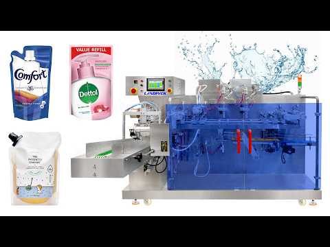 Automatic 2 Filling Nozzle Premade Bag Stand up Pouch Mayonnaise Doypack Packaging Packing Machine