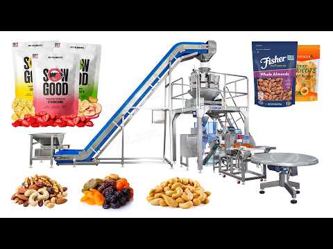 Automatic Dried Fruit Date Mini Doypack Zipper Pouch Packing Machine