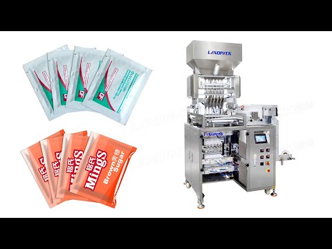 Automatic 6 Lane Silica gel/ Desiccant Stick Packaging Machine