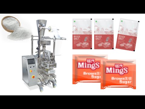 Low Cost Silica Gel 4 Side Sealing Sachet Packaging Machine