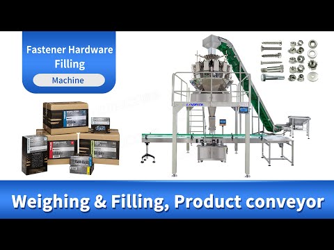 Automatic Fastener Weighing Packing Machine Box Filling Machine