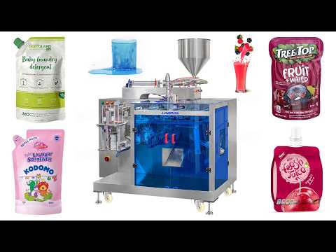 Automatic Juice Premade Pouch Doypack Packaging Machine