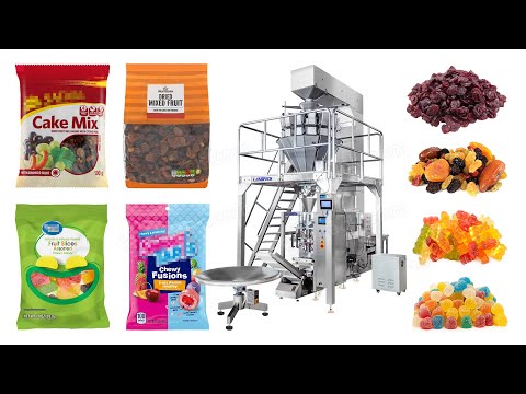 Automatic Roasted Coffee Bean VFFS Weighing Packaging Machine with 14-Head Weigher
