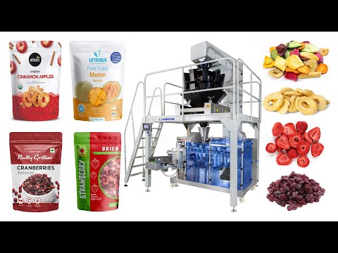 Automatic Granule Dry Fruit Nut Premade Stand Up Pouch Weighing Packing Machine