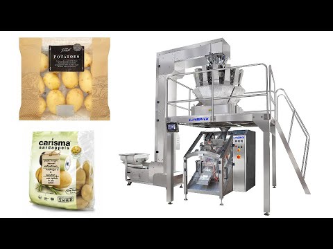 Automatic Ice Cube Filling and Sealing Machine Inclined Packing Machine