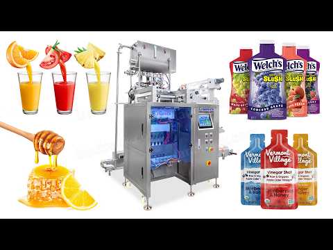 Automatic Honey Syrup Multi Lane Sachet Packaging Machine