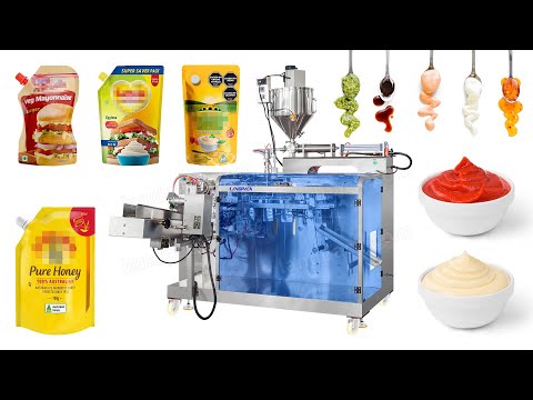 Pickles Achar Packing Machine | Automatic Premade Zipper Pouch Packaging Machine