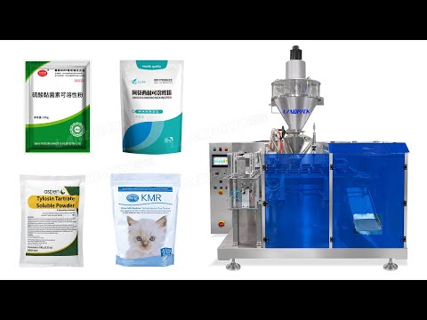 Horizontal Doypack Stand Up Pouch Powder Filling Sealing Packing Machine