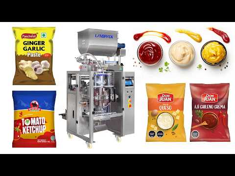 Automatic Chutney Vertical Form Fill Seal Packing Machine