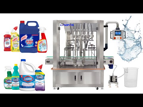 Chemical Filling Machine | High Precision Corrosive Liquid Bottle Filling Machine
