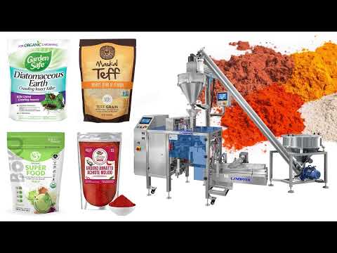 Automatic Mini Doypack Powder Packaging Machine For Milk Powder Protein Powder Spice Powder