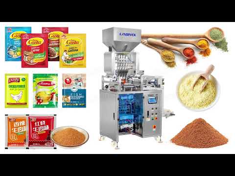 Automatic Multi Line Side Sealing Bag Granule Powder Sachet Packing Machine