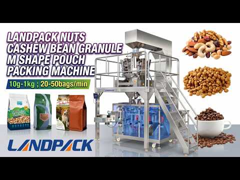Automatic Horizontal M Shape Pouch Packing Machine for Granules