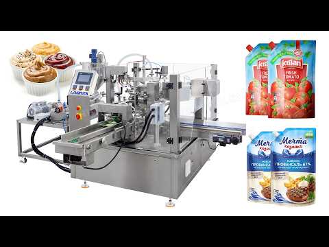 rotary pouch filling machine