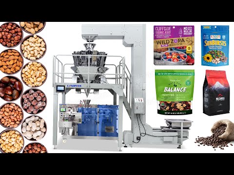 Full Automatic Beef Jerky Premade Gusset Pouch Bag Packaging Machine