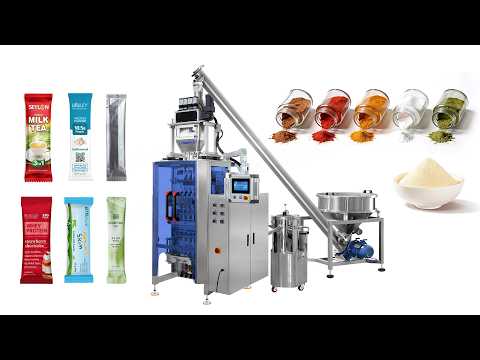 Multi Lane Powder 3/4 Side Seal Stick Pack Packing Packaging Machine