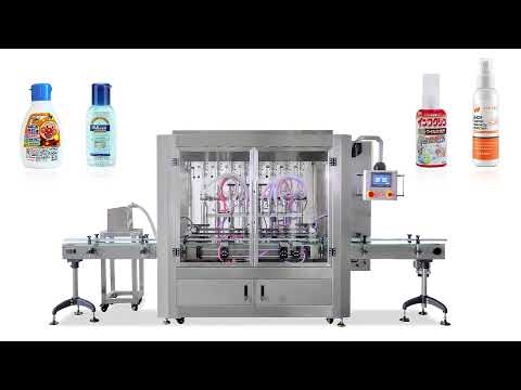 Automatic Hand Sanitizer Liquid Soap Bottle Filling Machine