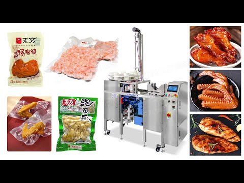Semi Automatic Frozen Food Vacuum Mini Premade Pouch Packing Machine