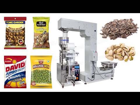 Automatic Sunflower Seeds Snack Food Vertical Form Fill Seal Packing Machine