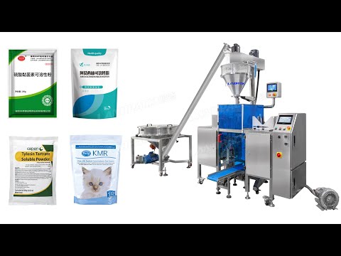 Automatic Dry Powder Stand Up Pouch Mini Doypack Packing Machine