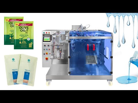 Horizontal Sauce Paste 3/4 Sided Seal Pouch Retort Pouch Packing Machine