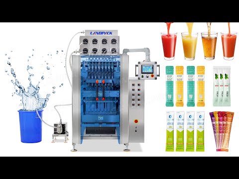 High Speed Hand Sanitizer Multi Lanes Stick Packaging Machine