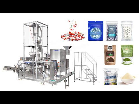 Pharma Packaging machine | Horizontal Pouch Packing Machine For Stand up M Shape Pouch