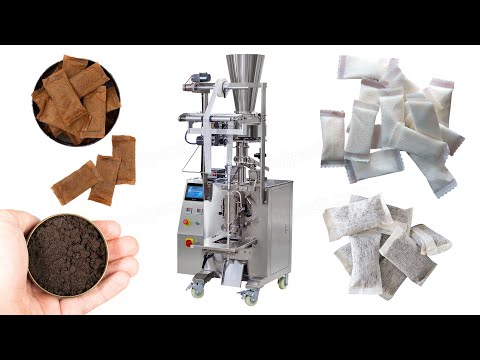Automatic Fine Granule Snus Chewing Tobacco VFFS Packing Machine