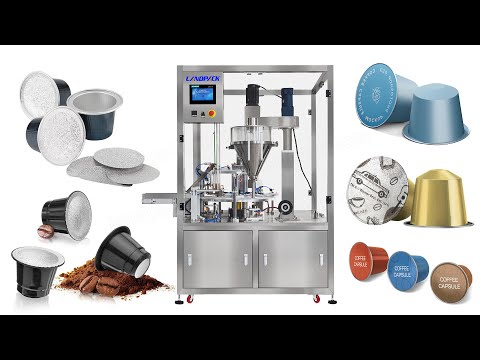 Automatic Coffee Capsules Filling Sealing Machine | Coffee Capsules Packing Machine