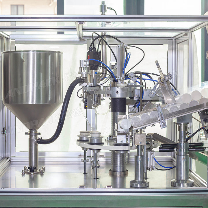 Automatic Plastic & Composite Tube Filling & Sealing Machine